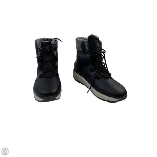 Boots Snow By Columbia In Black, Size: 12