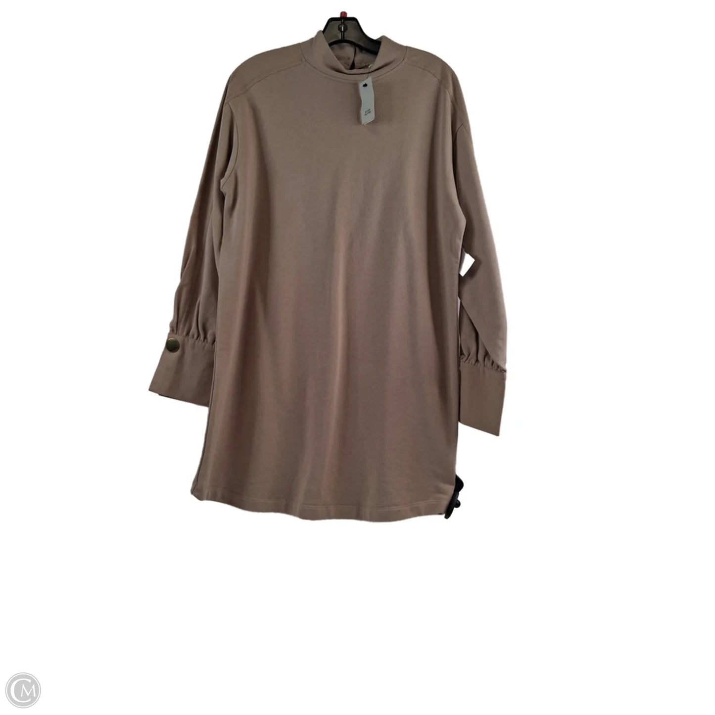 Dress Casual Midi By River Island In Beige, Size: M