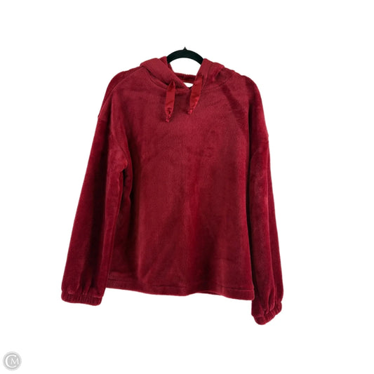 Sweatshirt Hoodie By Lc Lauren Conrad In Red, Size: M