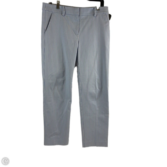 Pants Dress By Loft In Blue & White, Size: 4