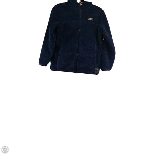 Jacket Fleece By L.l. Bean In Navy, Size: L