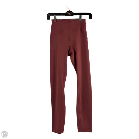 Athletic Leggings By Lululemon In Copper, Size: 2