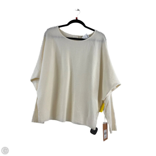 Sweater By Cyrus In Cream, Size: L