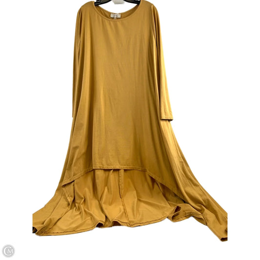 Dress Casual Maxi By Clothes Mentor In Yellow, Size: M