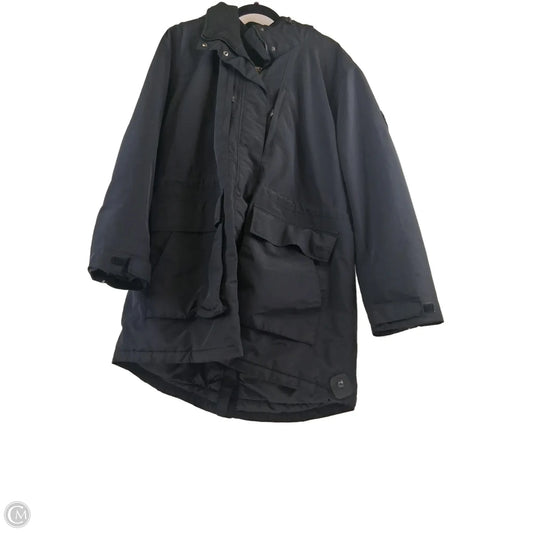 Coat Parka By Lands End In Black, Size: 1x
