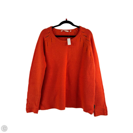 Sweater By Soft Surroundings In Orange, Size: Xl