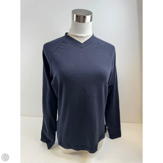 Top Long Sleeve By Clothes Mentor In Navy, Size: S