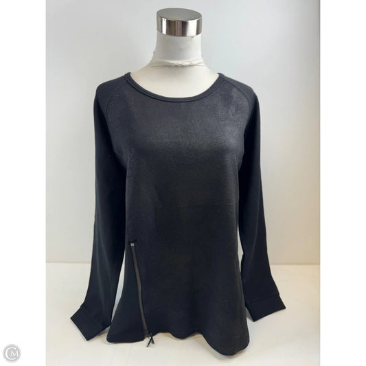 Top Long Sleeve By Yest In Black, Size: M