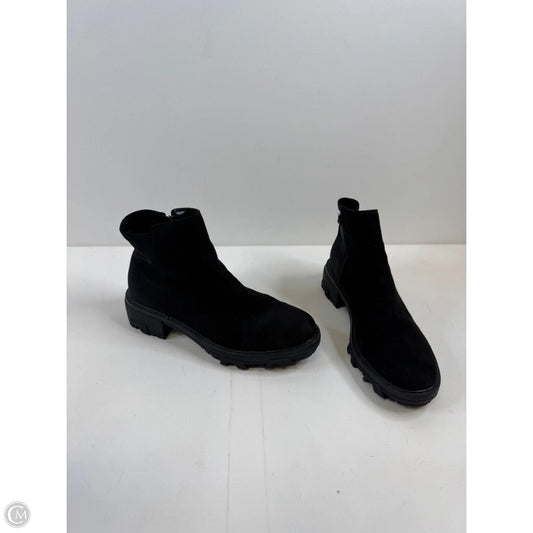 Boots Ankle Heels By Unisa In Black, Size: 7.5