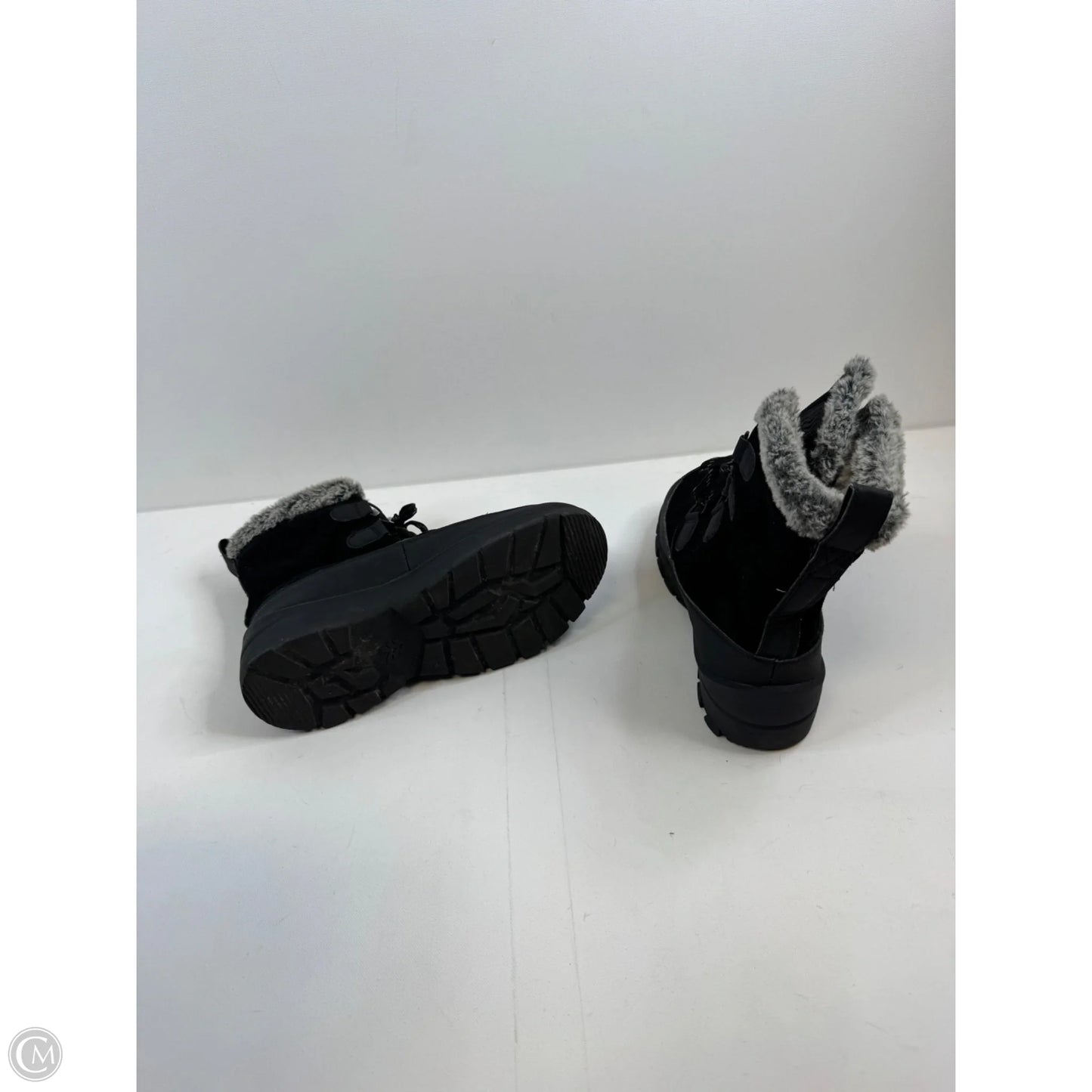 Boots Snow By Clothes Mentor In Black, Size: 9