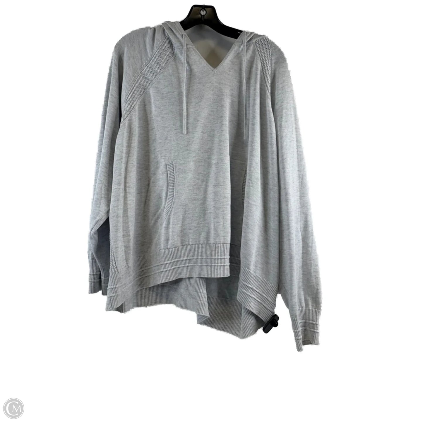 Top Long Sleeve By Athleta In Grey, Size: 2x