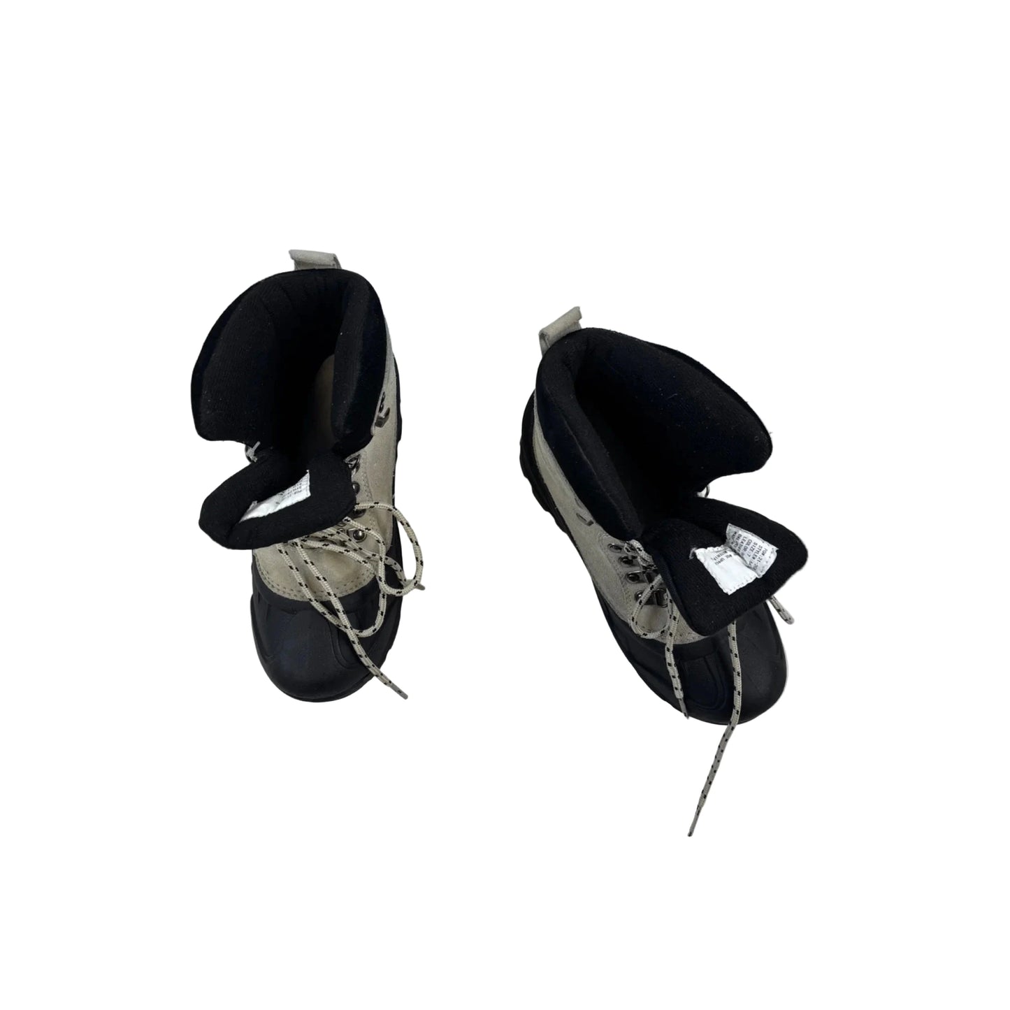 Boots Snow By Clothes Mentor In Black & Grey, Size: 7