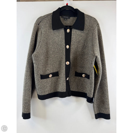 Blazer By Ann Taylor In Black & Tan, Size: Xl