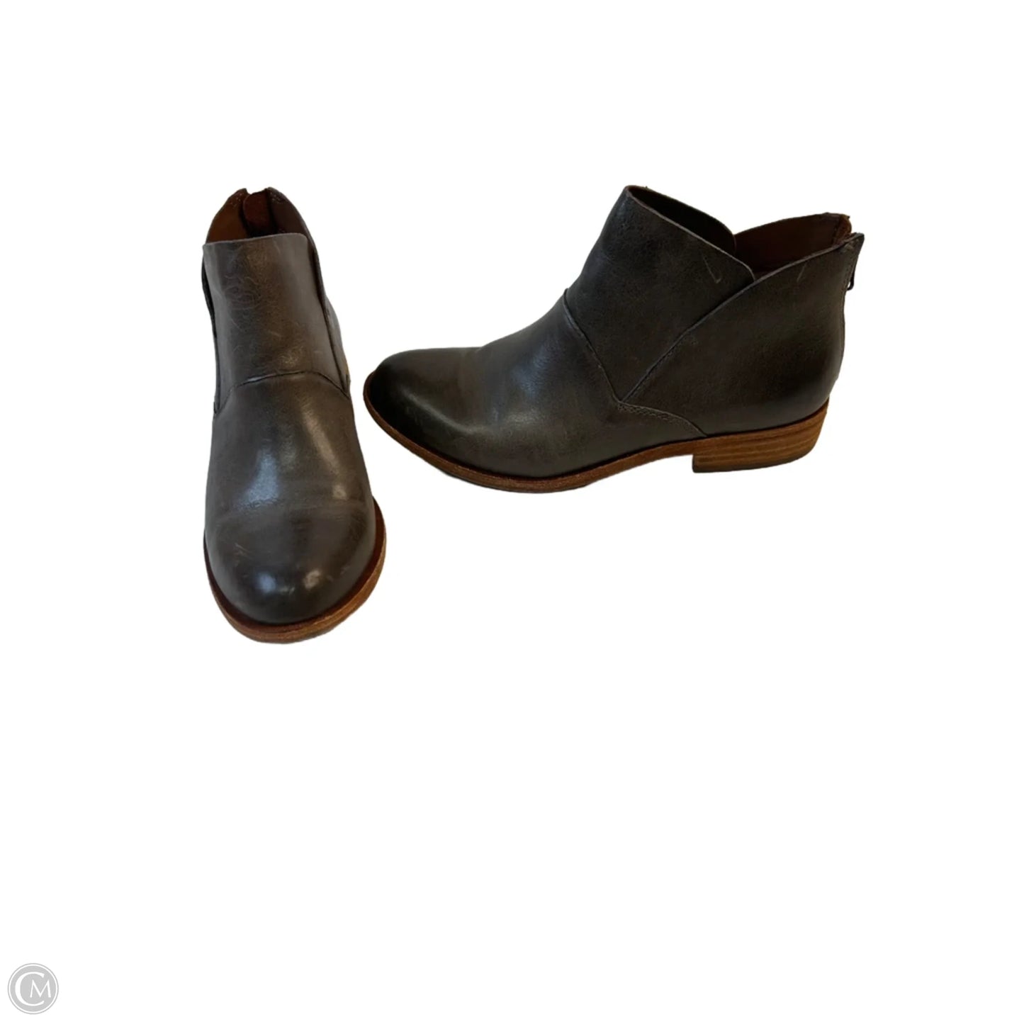 Boots Ankle Heels By Kork Ease In Taupe, Size: 6.5