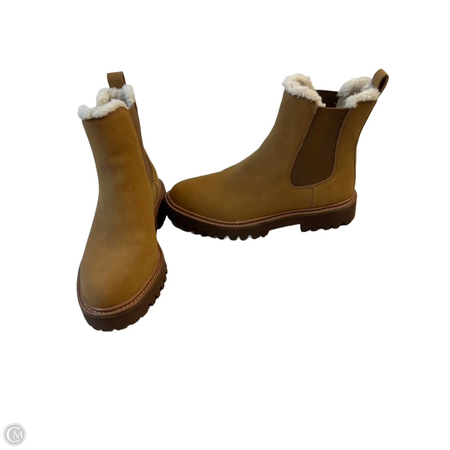 Boots Ankle Flats By J. Crew In Tan, Size: 7