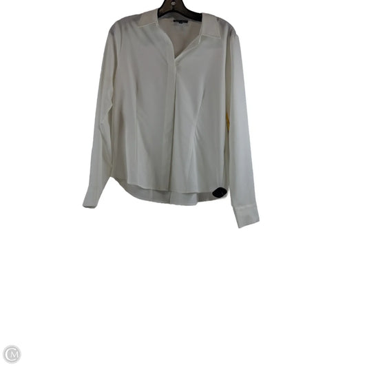 Top Long Sleeve By Modern Works In Cream, Size: M