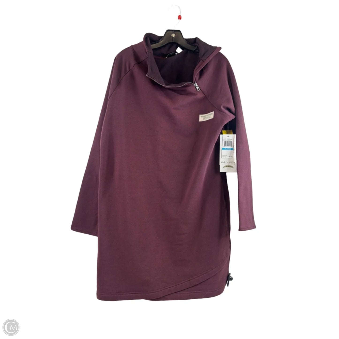 Sweatshirt Collar By Earth Yoga In Purple, Size: Xl