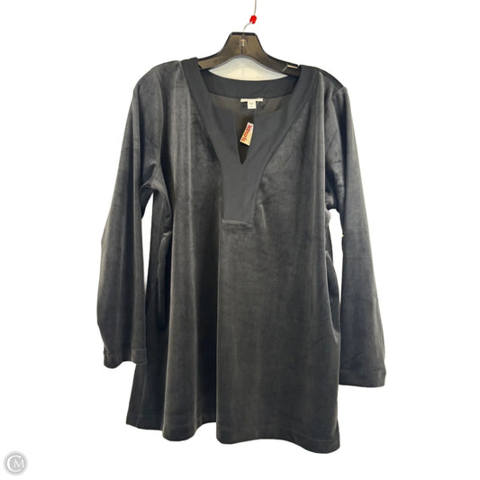 Top Long Sleeve By Pure Jill In Black, Size: Lp