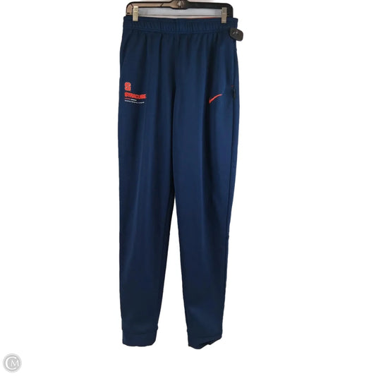 Athletic Pants By Nike Apparel In Blue & Orange, Size: S