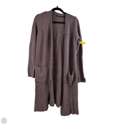 Sweater Cardigan By Cyrus In Brown, Size: L