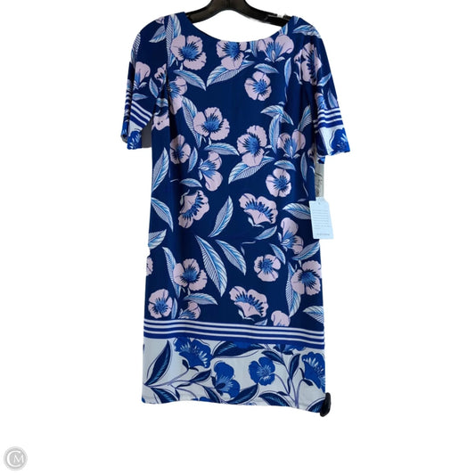 Dress Work By Eliza J In Blue & Pink, Size: Sp