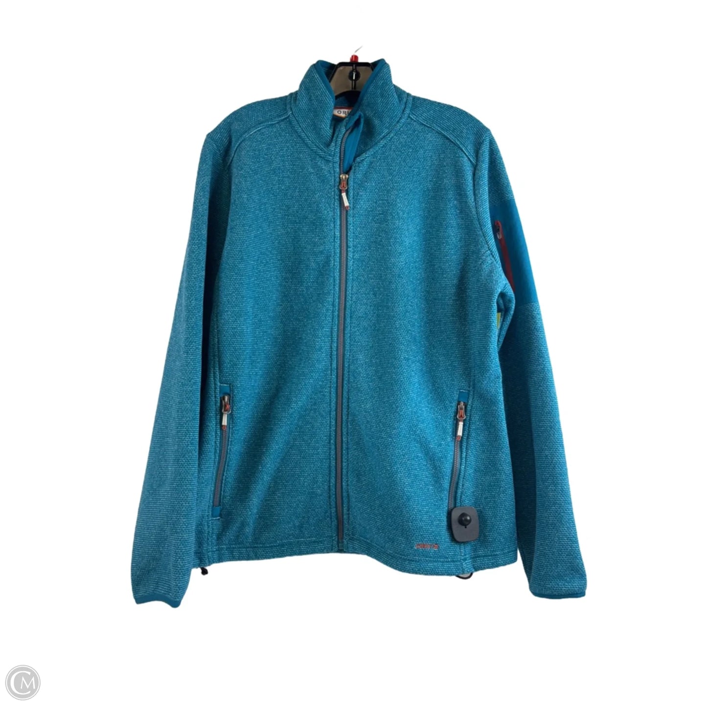 Jacket Fleece By Orvis In Blue, Size: L