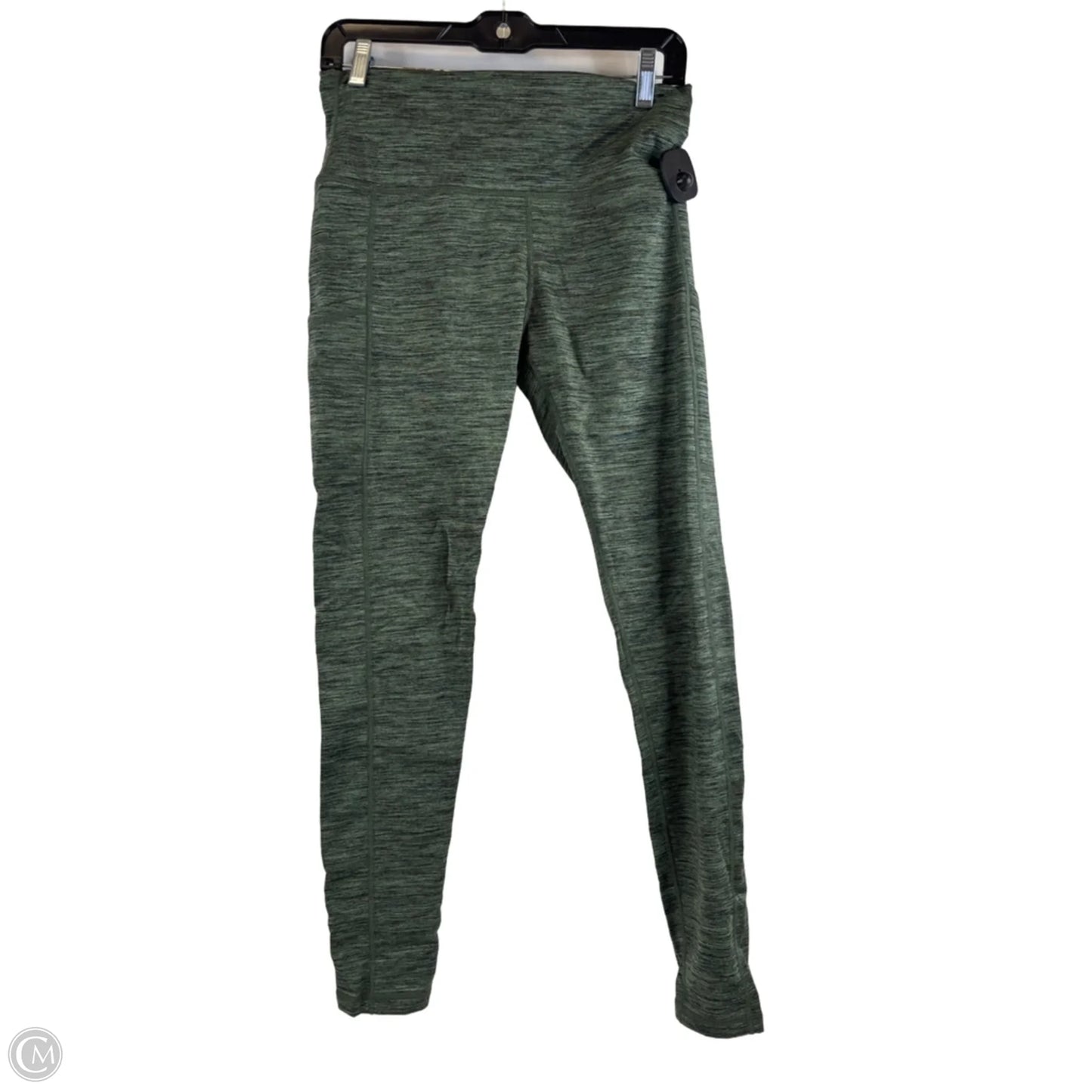 Athletic Leggings By Serra In Green, Size: L