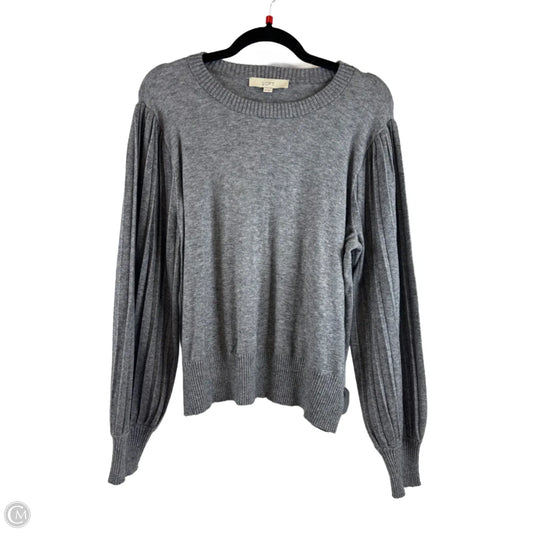 Top Long Sleeve By Loft In Grey, Size: Xl