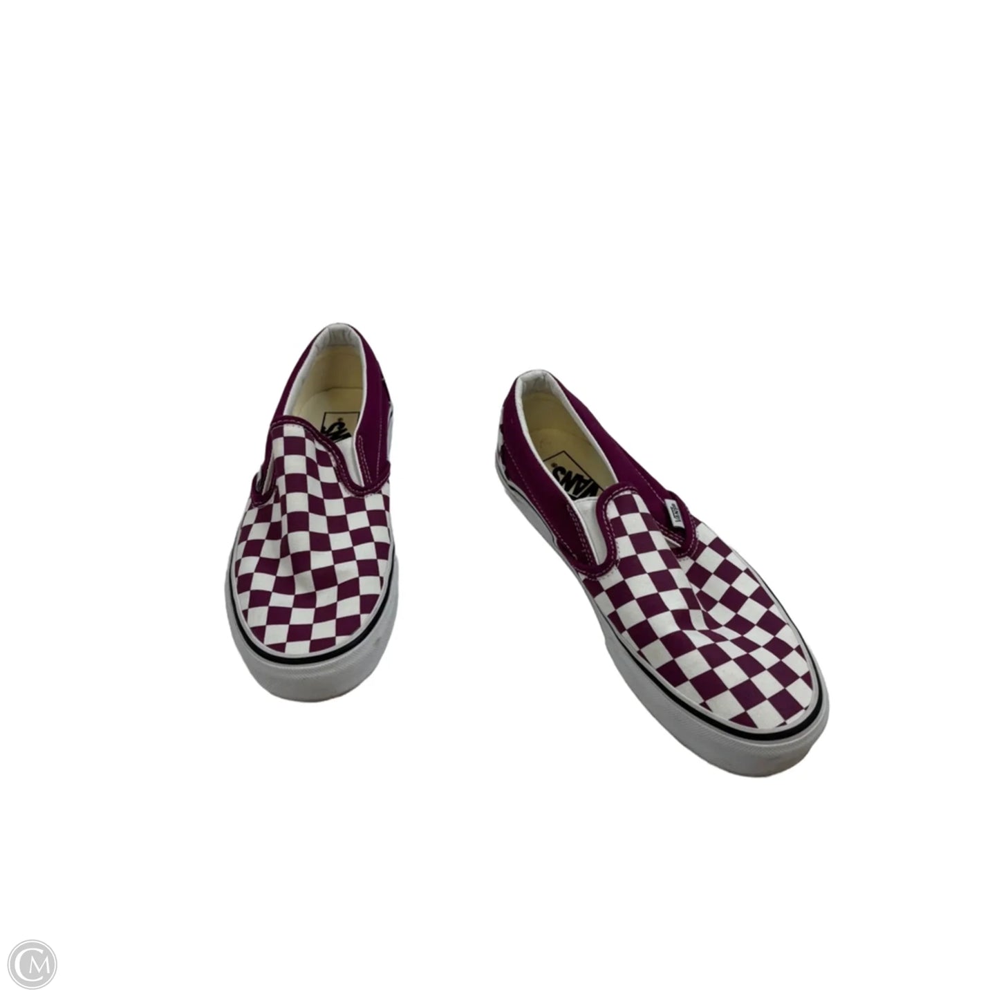 Shoes Sneakers By Vans In Checkered Pattern, Size: 8