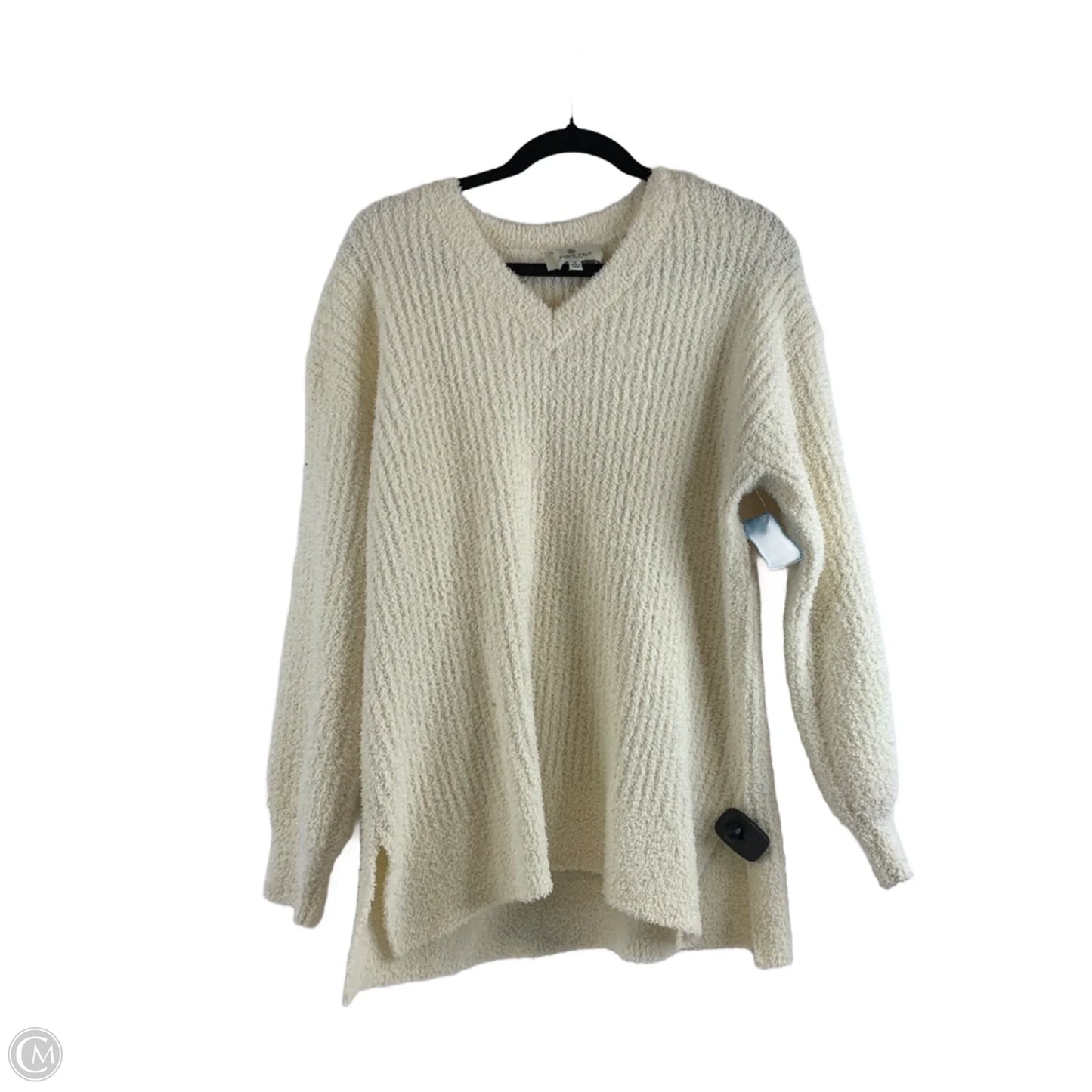 Sweater By Laurie Felt In Ivory, Size: M