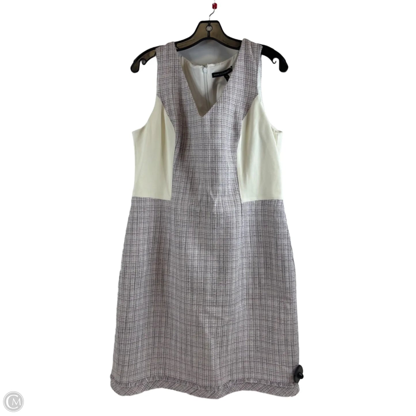 Dress Work By White House Black Market In Purple & White, Size: Xl