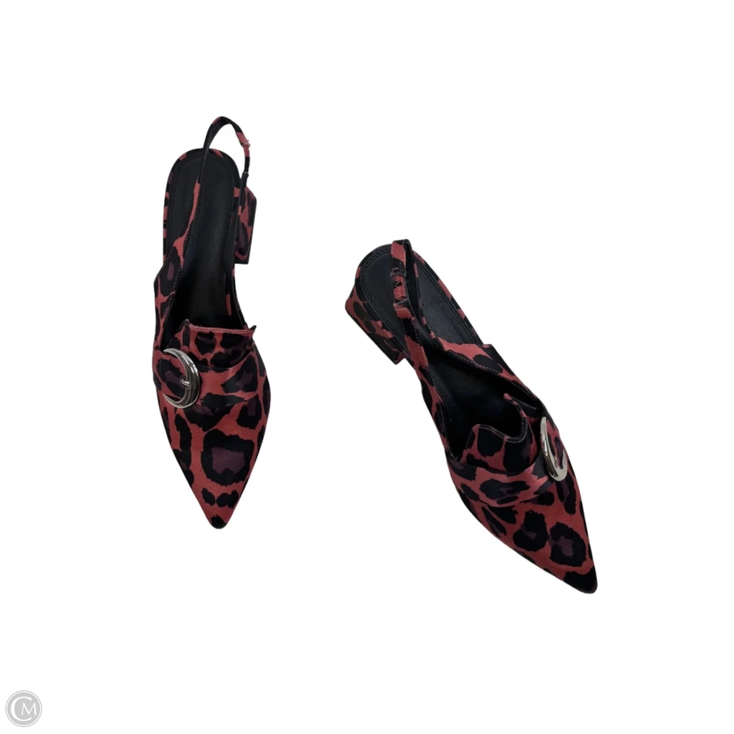 Shoes Heels Block By Asos In Leopard Print, Size: 8