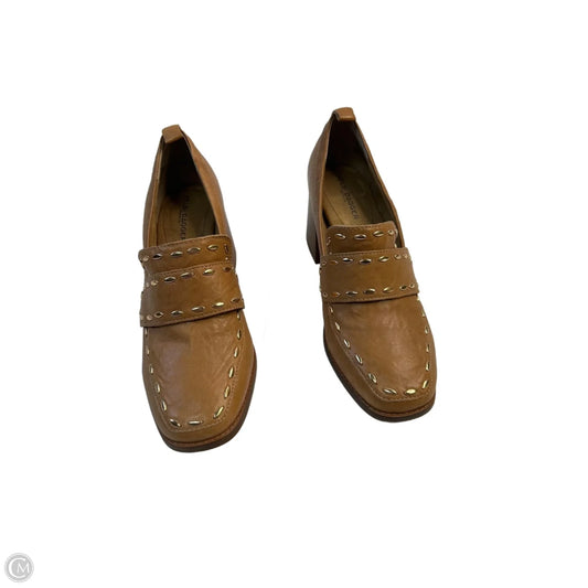 Shoes Heels Block By Kelsi Dagger In Tan, Size: 9