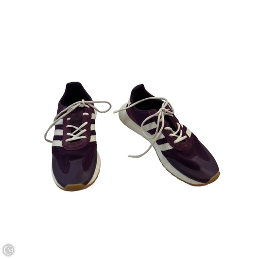Shoes Sneakers By Adidas In Purple & White, Size: 7.5