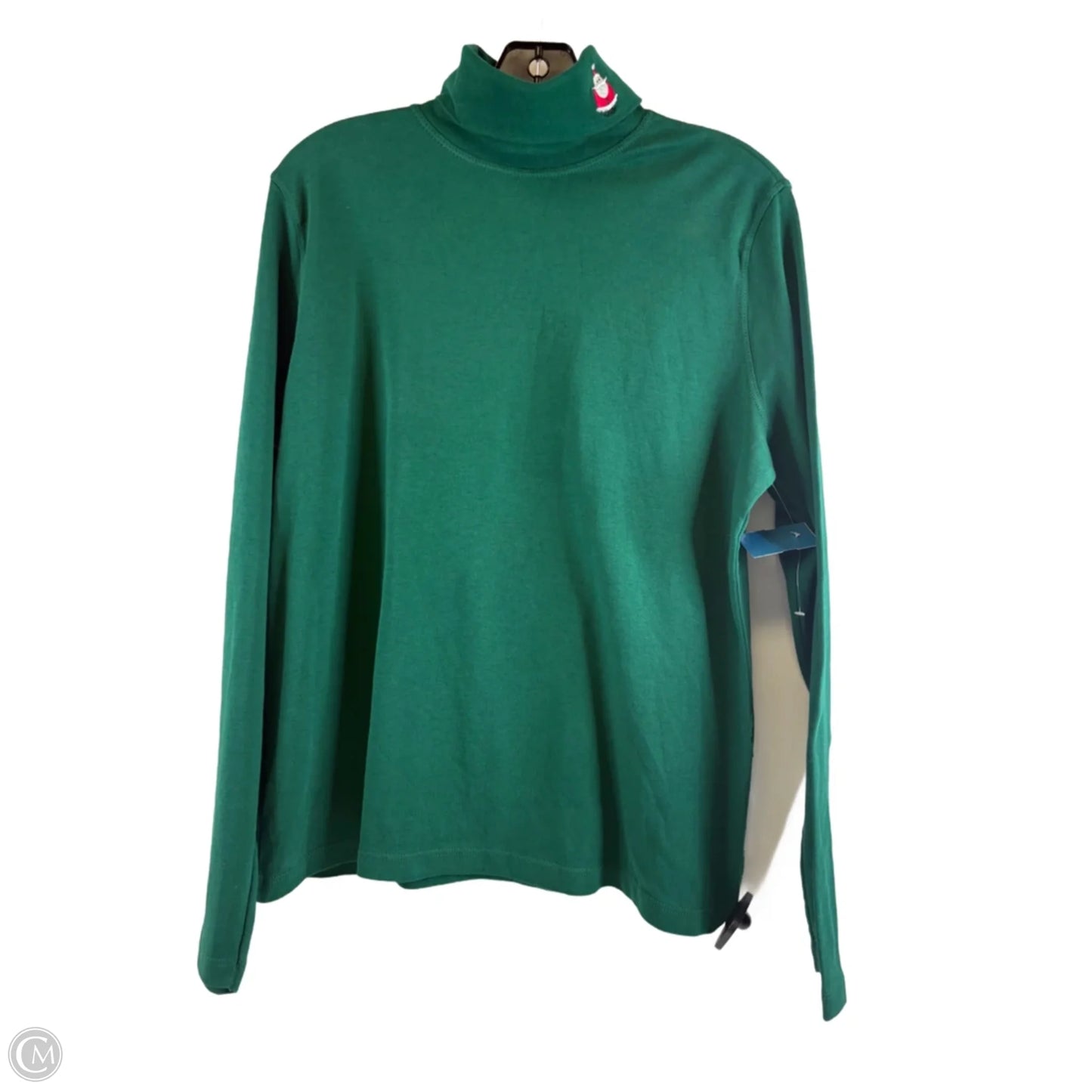 Top Long Sleeve Basic By Cme In Green, Size: Xl