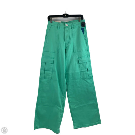 Jeans Wide Leg By Clothes Mentor In Green, Size: 12