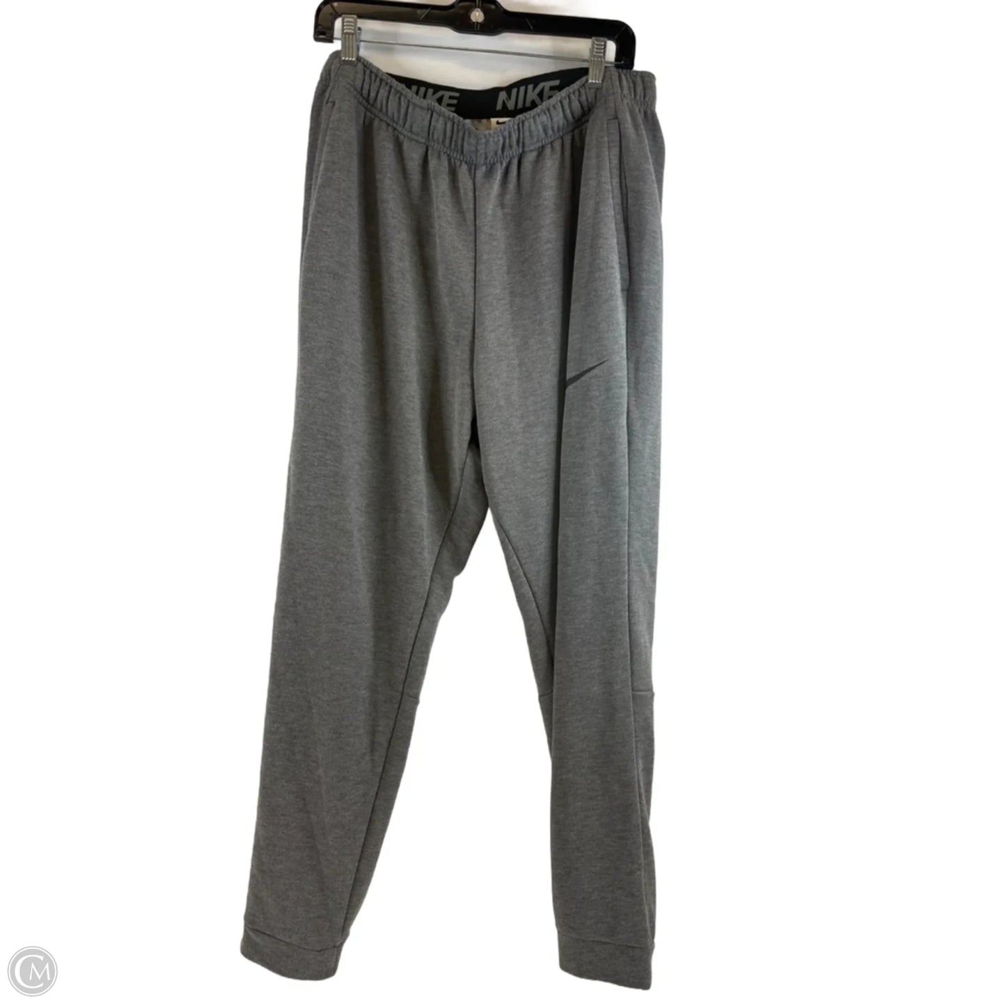 Athletic Pants By Nike Apparel In Grey, Size: Xl