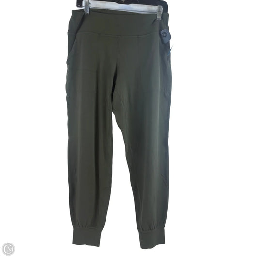 Athletic Pants By Lululemon In Green, Size: 12