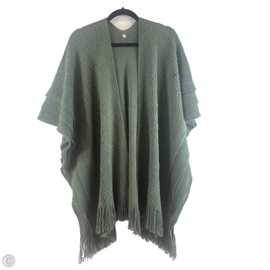 Shawl By Clothes Mentor In Green, Size: Osfm