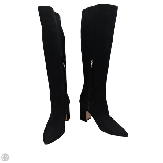 Boots Knee Heels By Sam Edelman In Black, Size: 8.5