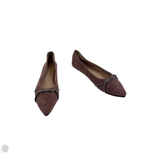 Shoes Flats By Clothes Mentor In Mauve, Size: 6.5