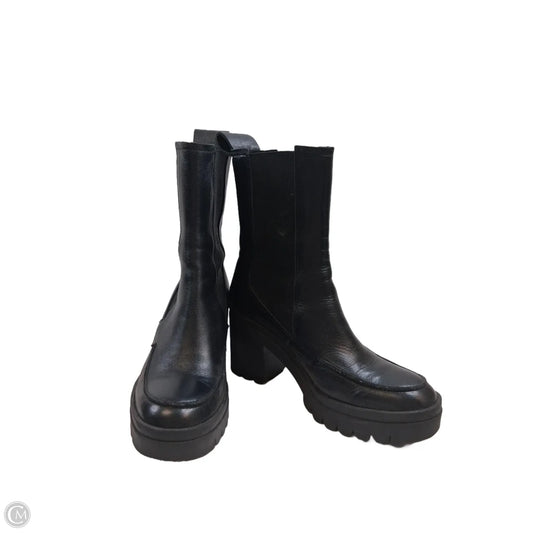 Boots Ankle Heels By Fly London In Black, Size: 7.5