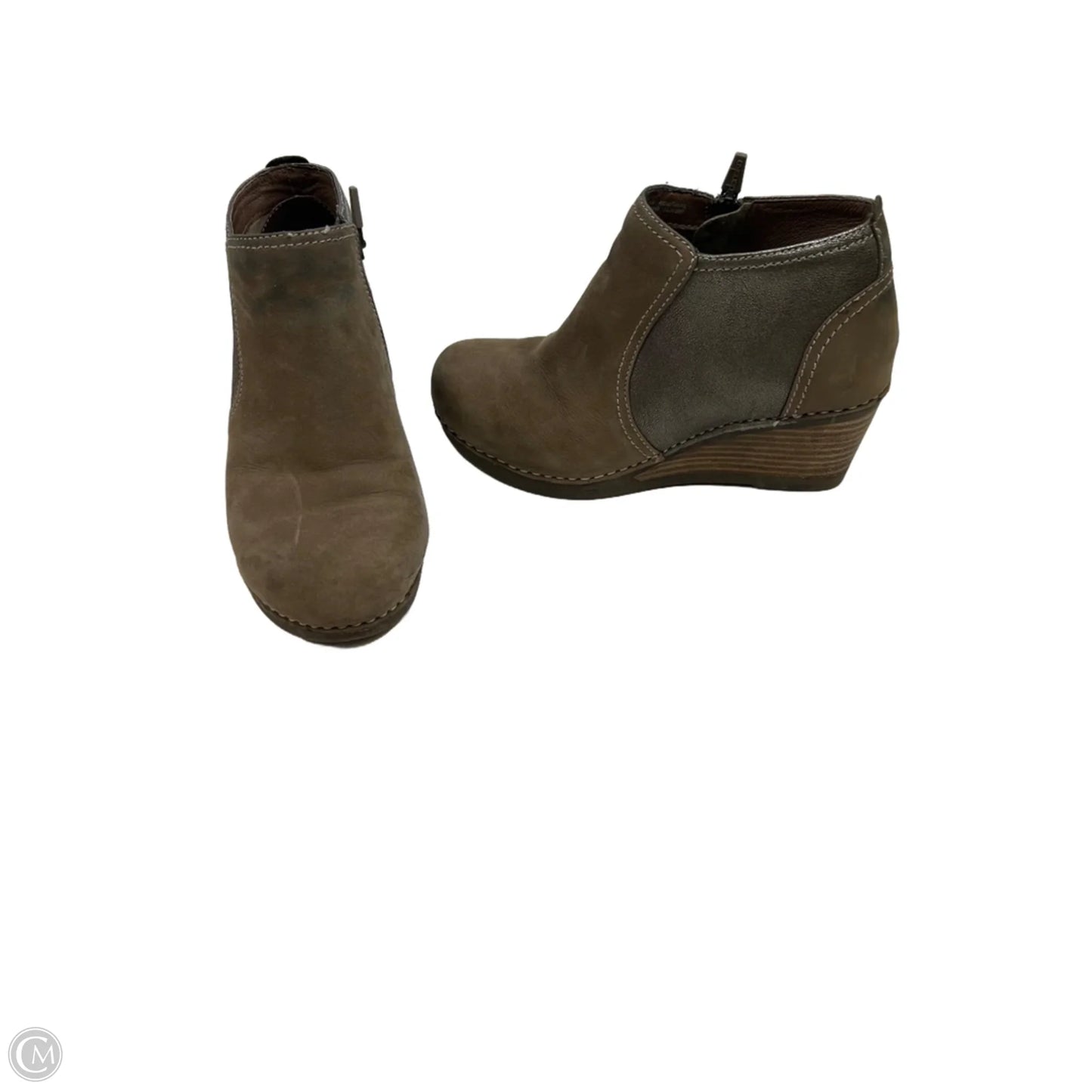 Boots Ankle Flats By Dansko In Brown, Size: 7.5