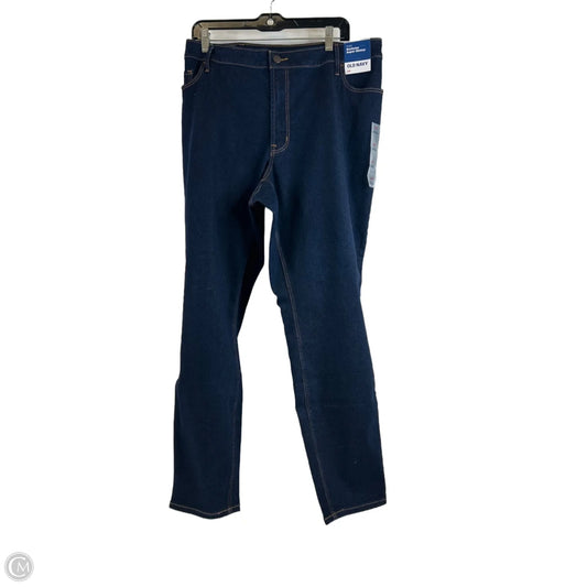 Jeans Skinny By Old Navy In Blue Denim, Size: 24