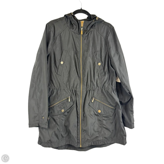 Jacket Windbreaker By Michael By Michael Kors In Black, Size: L