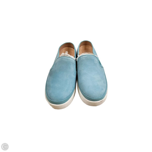 Shoes Sneakers By Vionic In Blue & White, Size: 6