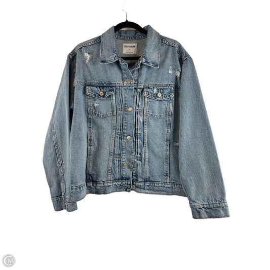 Jacket Denim By Old Navy In Blue Denim, Size: Xl