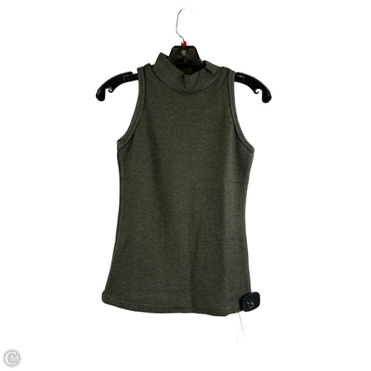 Top Sleeveless By Clothes Mentor In Green, Size: S