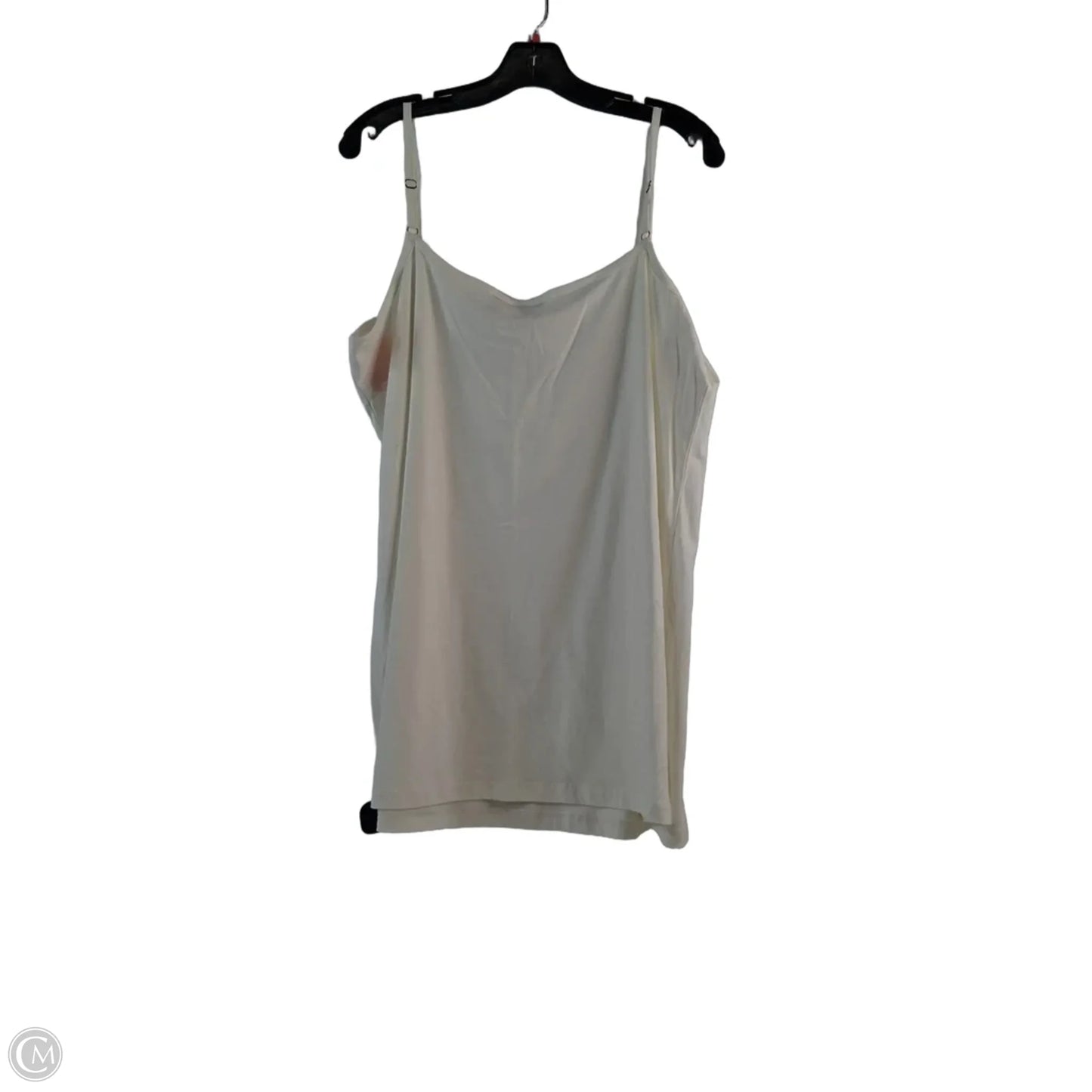 Top Cami By Logo In Ivory, Size: Xl