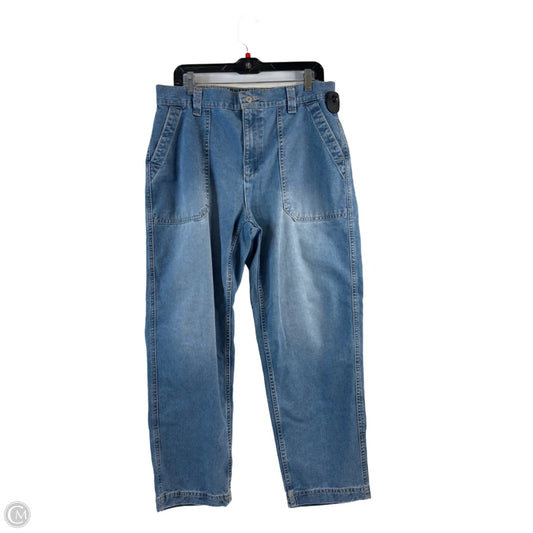Jeans Straight By Old Navy In Blue Denim, Size: 12